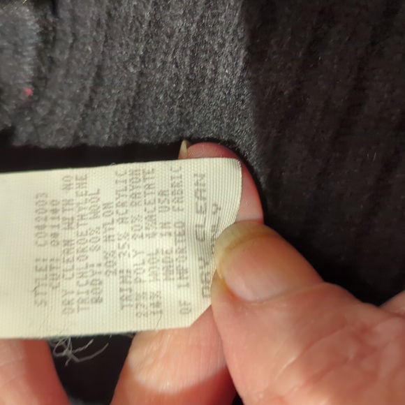 Vintage Canvasbacks wool blend cardigan - Picture 6 of 6